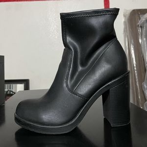 Black Heel Boots